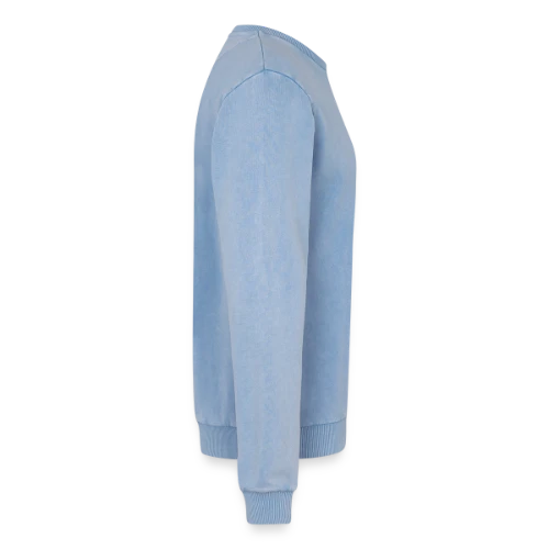 Sweatshirt unisexe Premium acid-wash en coton