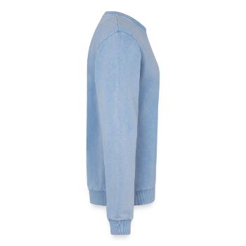 Unisex Premium acid-wash sweater van katoen