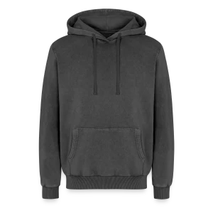 Sweat à capuche unisexe Premium acid-wash en coton