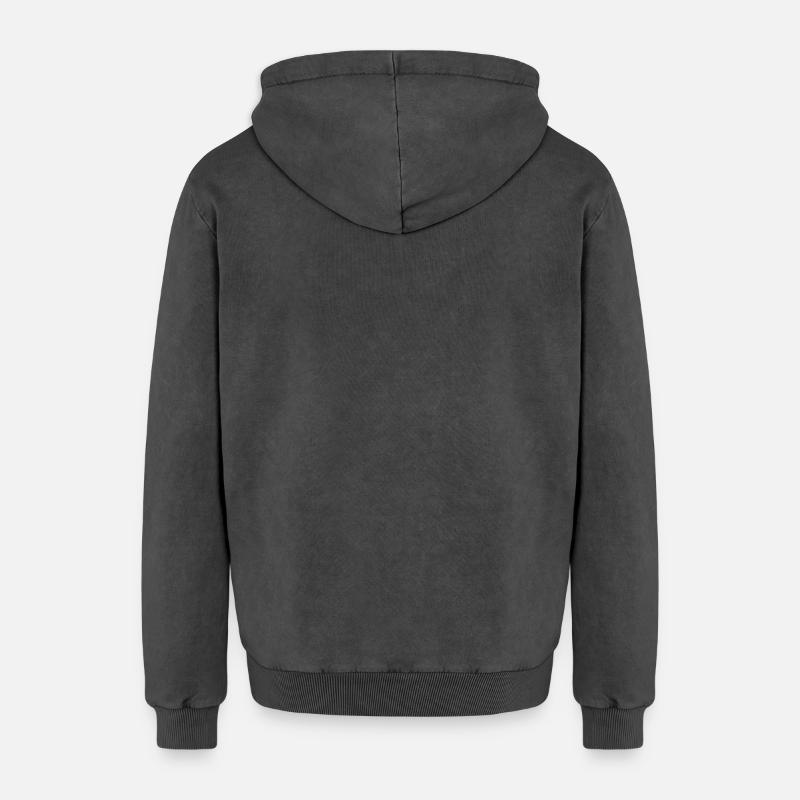 Relaxed Unisex Premium Acid-Washed Hoodie