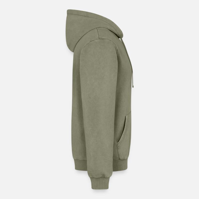 Relaxed Unisex Premium Acid-Washed Hoodie