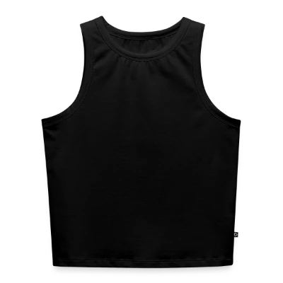Débardeur cropped femme bio