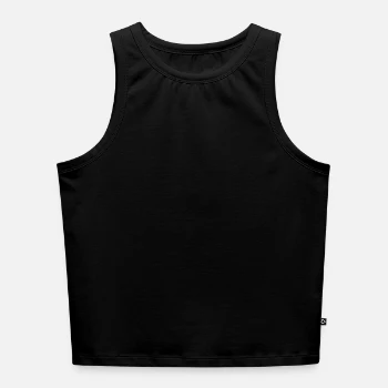 Top cropped de tirantes mujer orgánico
