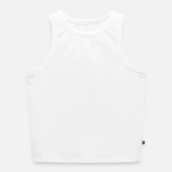 Women’s Cropped Organic Tank Top