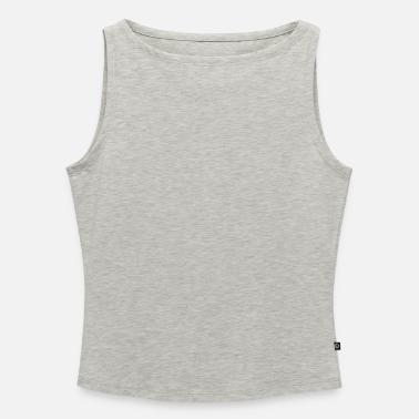 Canotta con scollo a barca da donna