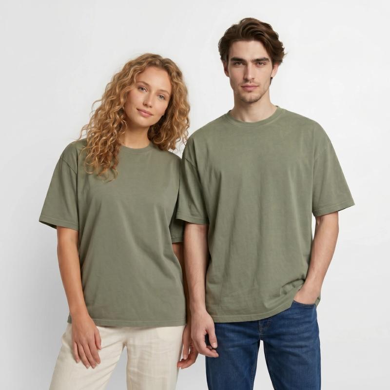 T-shirt Premium unisexe oversize acid-washed