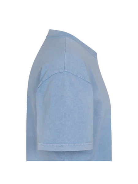 Oversized Unisex Premium Acid-Washed T-Shirt - acid washed blue - Right