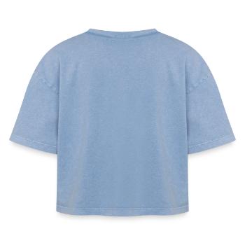 Boxy Women's Premium Acid Washed T-Shirt