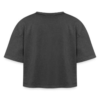 Boxy Frauen Premium Acid-Washed T-Shirt