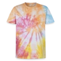 Aperçu Devant - T-shirt tie-dye premium unisexe