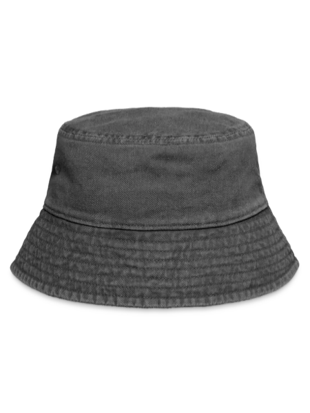 Vintage Bucket Hat - vintage black - Front