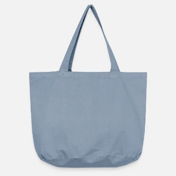 Vintage-tvättad shopper