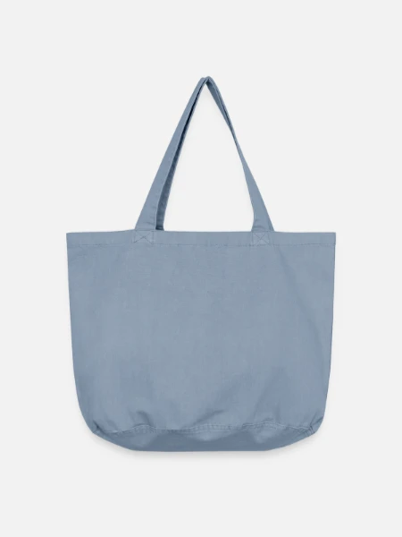 Vintage-Washed Shopper - vintage light blue - Vorne