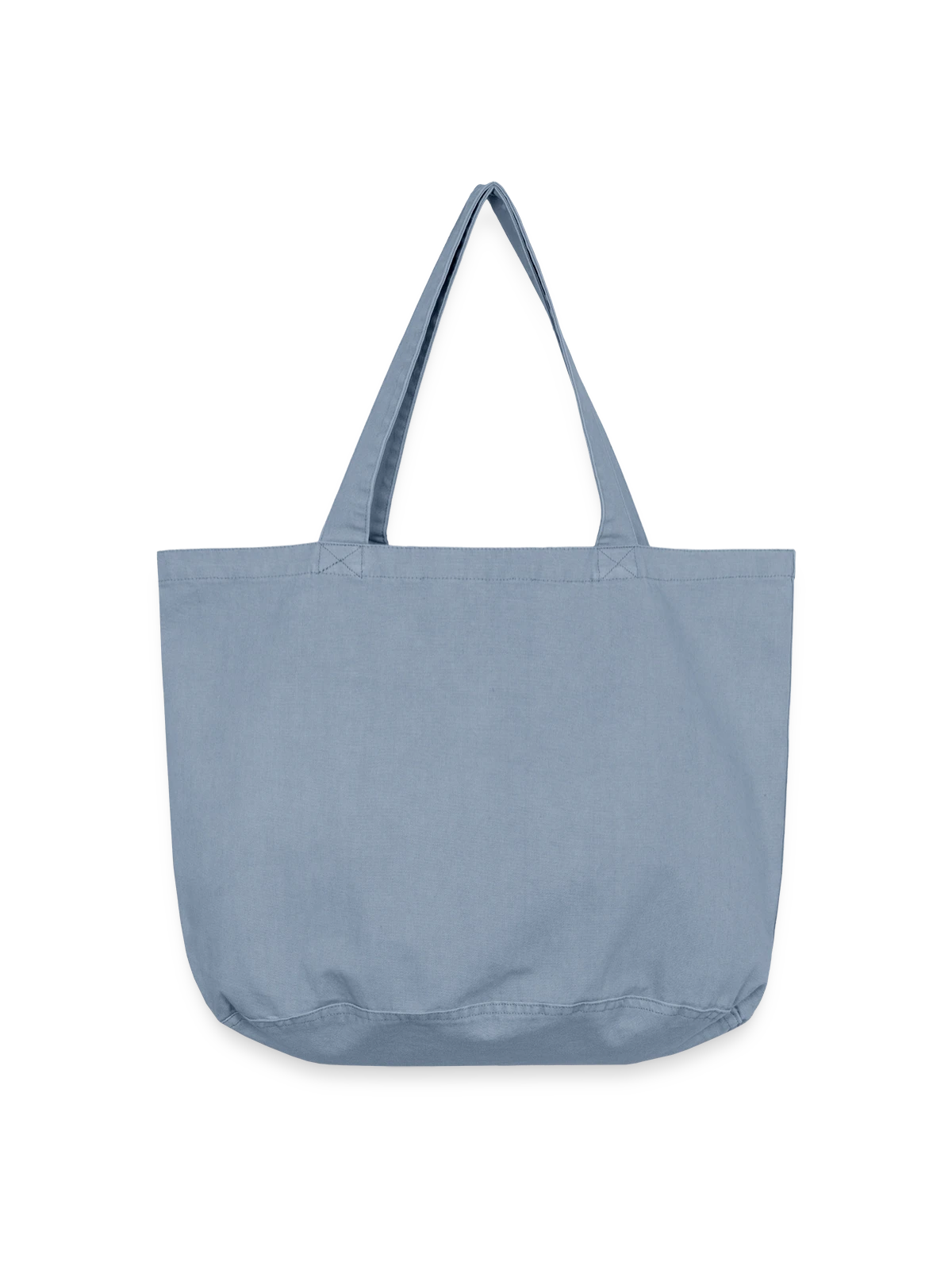Vintage-Washed Shopper - vintage light blue - Vorne