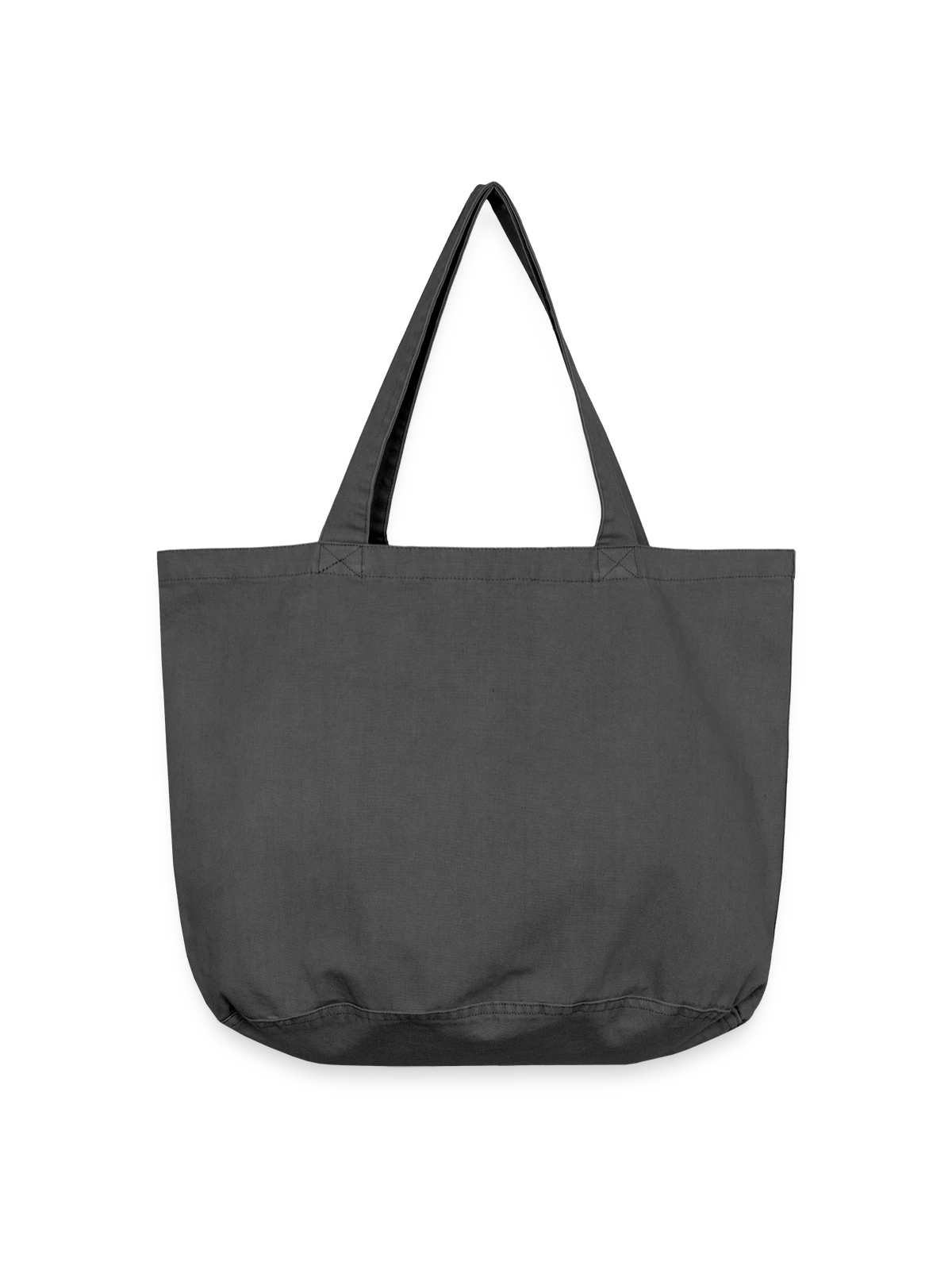 Vintage-washed Shopper - vintage black - Front