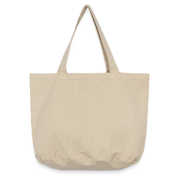 Vintage-Washed Shopper - Vintage Sand  - Hinten