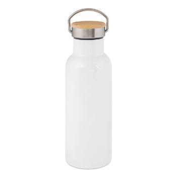 Thermosflasche mit Bambusdeckel