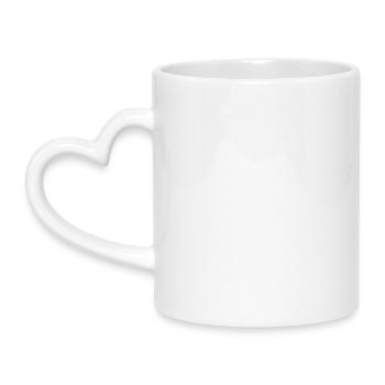 Tasse mit Herzhenkel