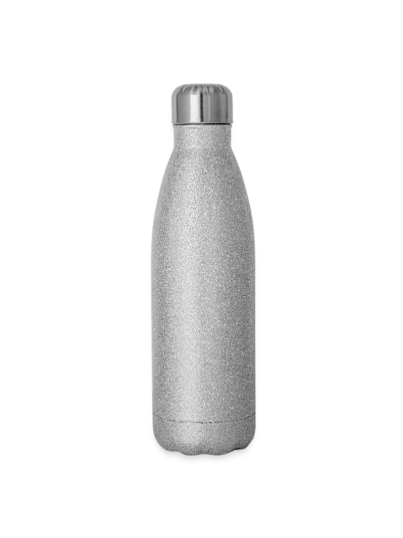 Glitter Thermal Bottle 500 ml - silver glitter - Right