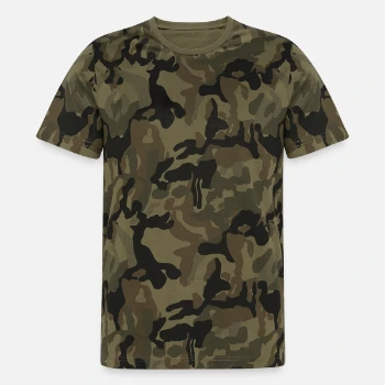 Mannen camouflage T-shirt
