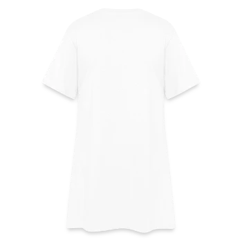 Robe T-shirt Femme - blanc - Dos