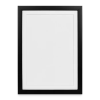 Framed poster (27 × 37 cm) - black - Front
