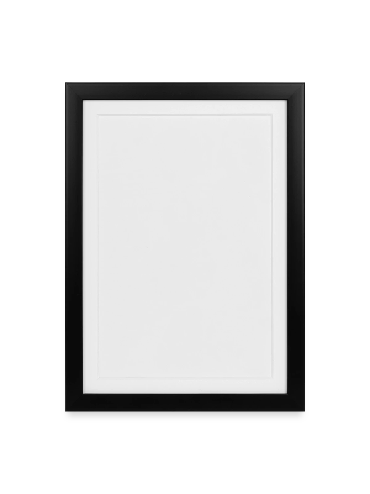 Framed poster (27 × 37 cm) - black - Front