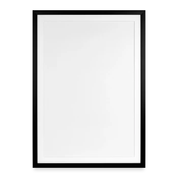 Framed poster (49 × 69 cm) - black - Front