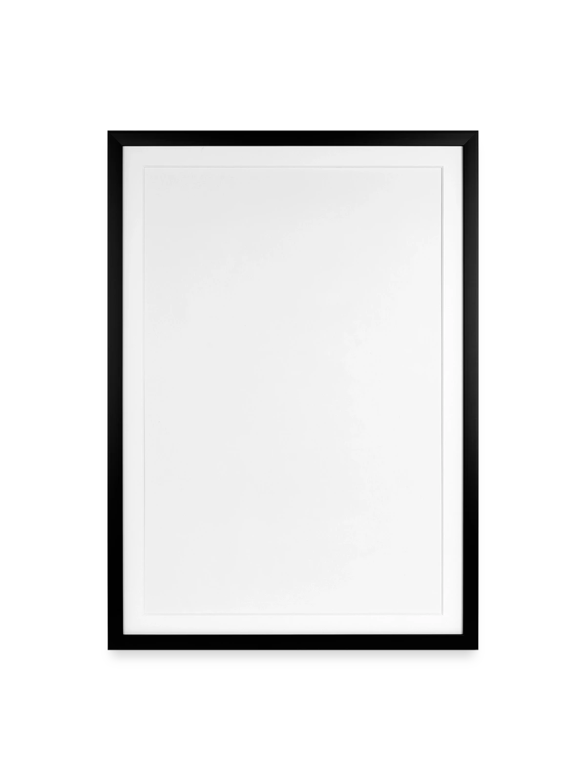 Framed poster (49 × 69 cm) - black - Front