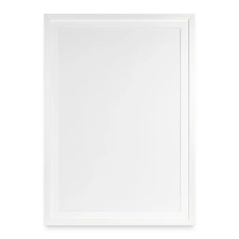 Affiche encadrée (49 × 69 cm) - blanc