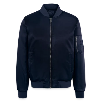 Unisex Bomber Jacket - navy