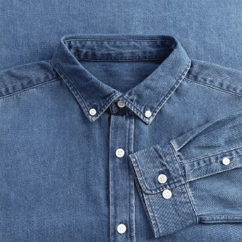 Denimskjorte herre økologisk Stanley/Stella