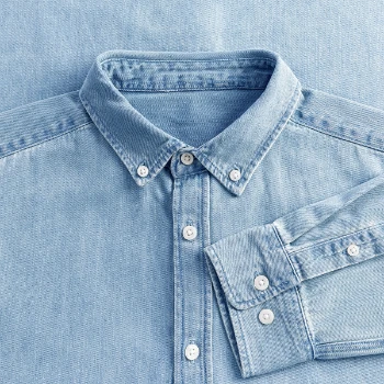 Camicia in denim uomo bio di Stanley/Stella