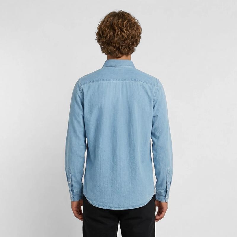 Chemise en denim homme bio Stanley/Stella