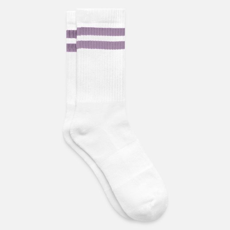 Gestreifte Tennissocken