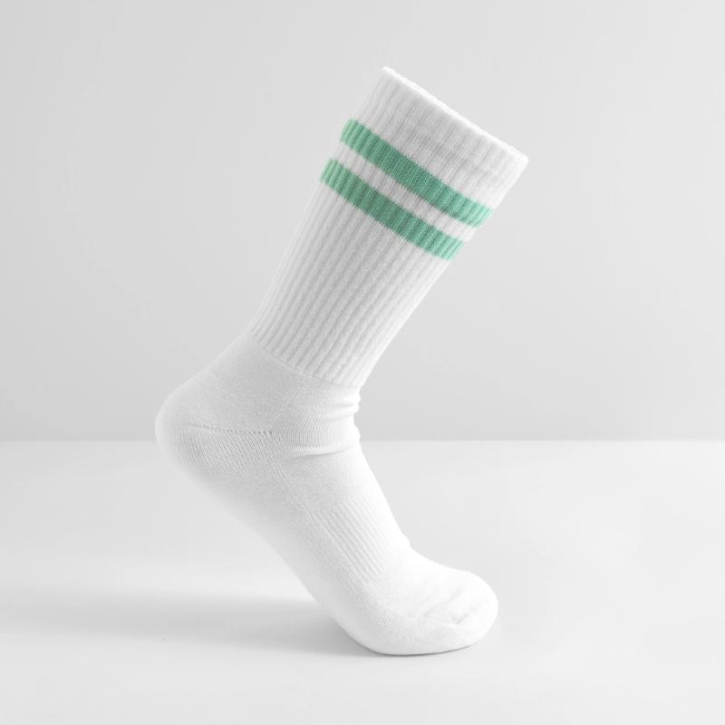 Striped tennis socks