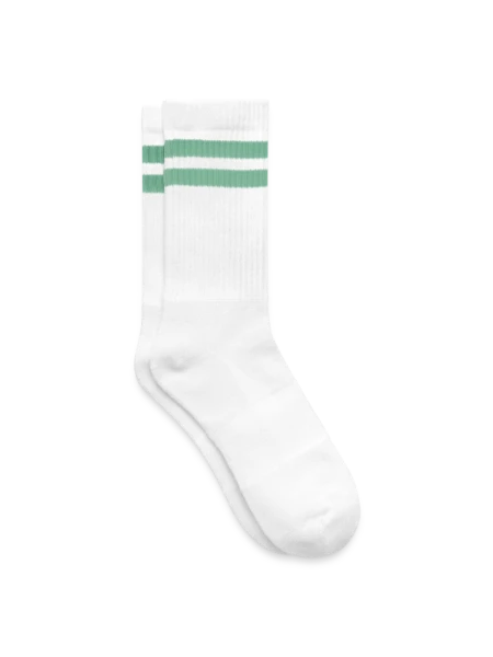 Chaussettes de tennis - blanc/menthe - Droite