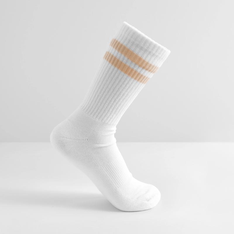 Striped tennis socks