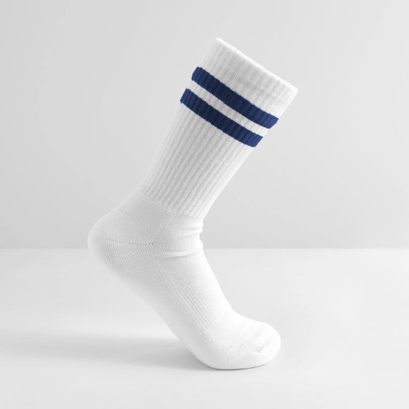 Striped tennis socks