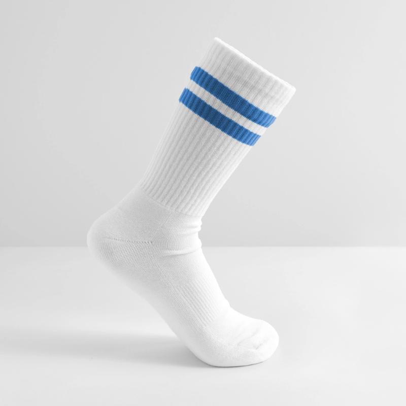 Striped tennis socks