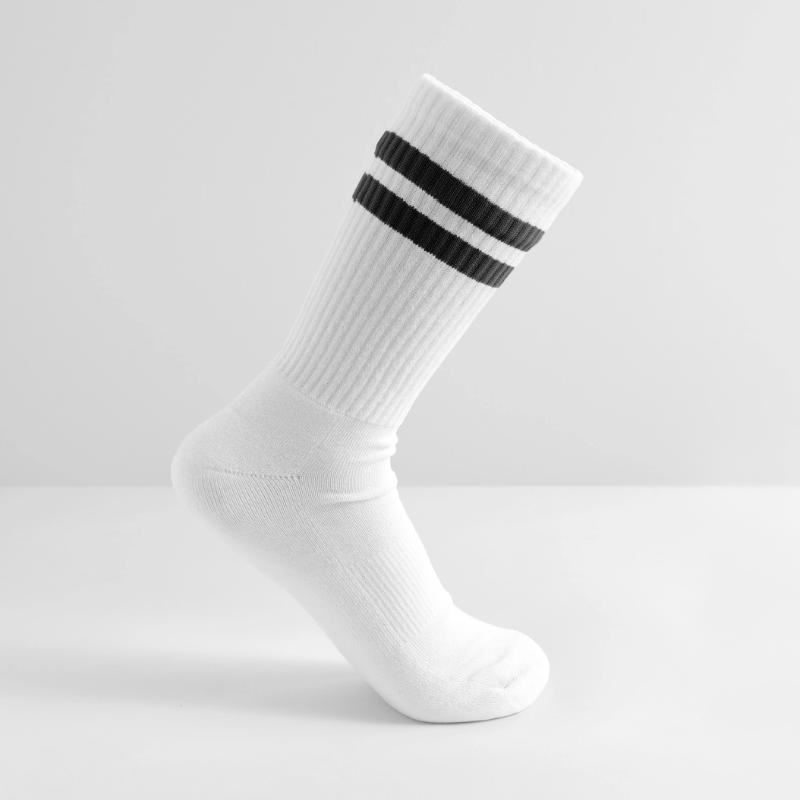 Striped tennis socks