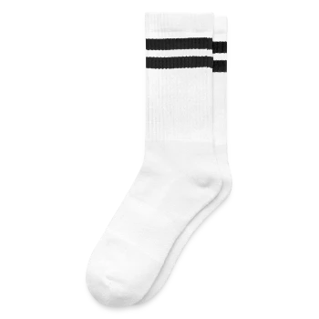 Chaussettes de tennis - blanc/noir