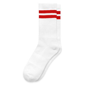 Striped tennis socks