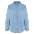 Aperçu Devant - Chemise en denim femme bio Stanley/Stella