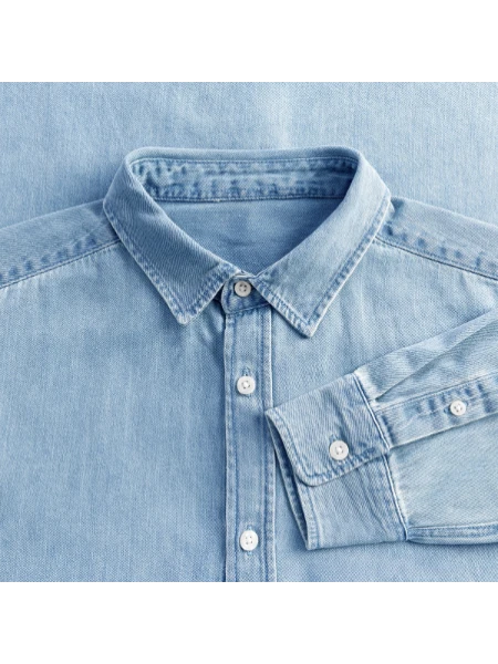 Women’s Organic Denim Shirt by Stanley/Stella