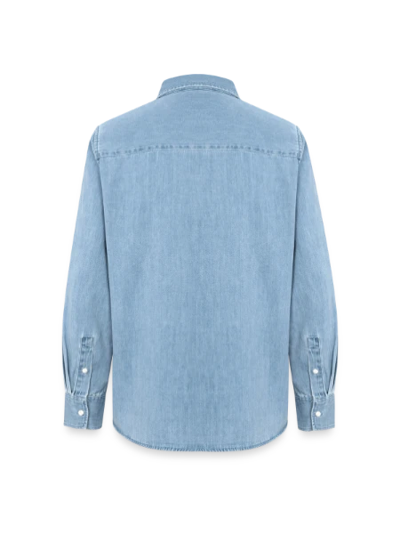 Women’s Organic Denim Shirt by Stanley/Stella - light wash - Back