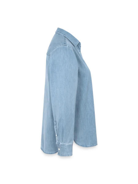 Women’s Organic Denim Shirt by Stanley/Stella - light wash - Right