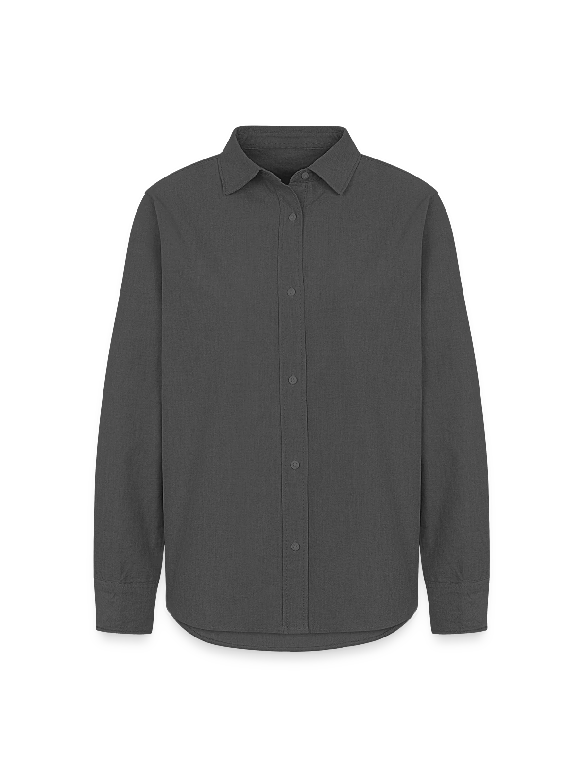 Women's Oxford Shirt - anthracite - Front