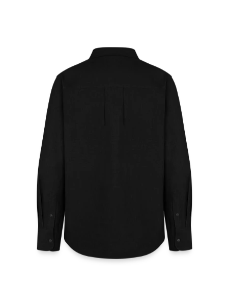 Women's Oxford Shirt - black - Back