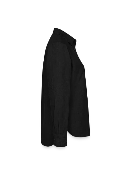 Women's Oxford Shirt - black - Right